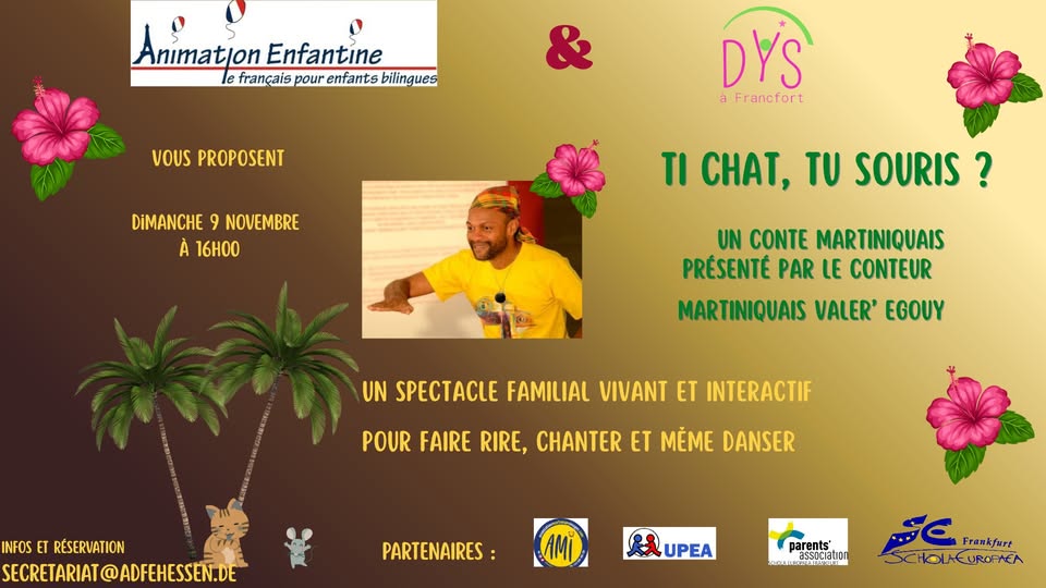 Spectacle familial « Ti chat, tu souris »