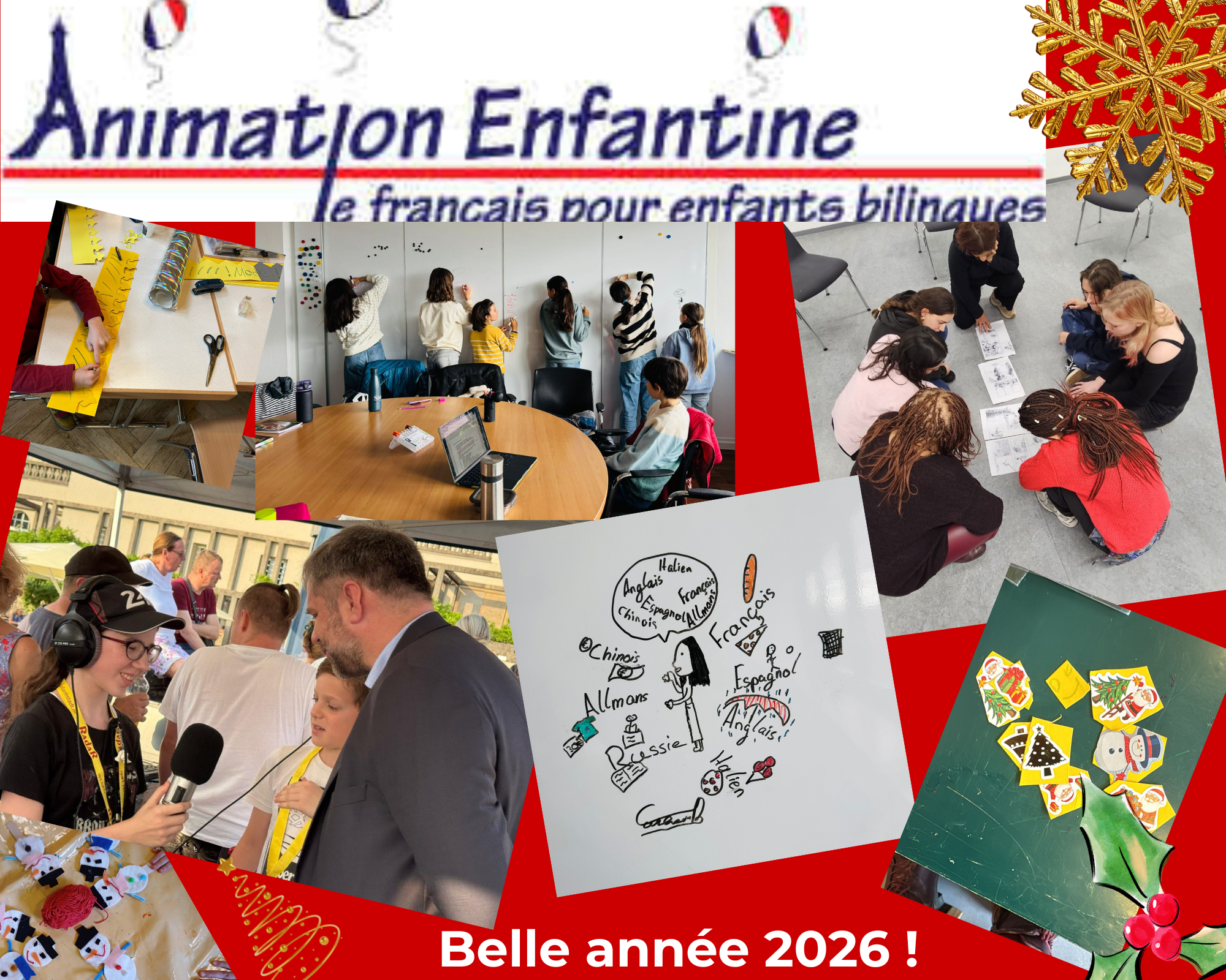 Animation Enfantine – Bonne année 2026 !